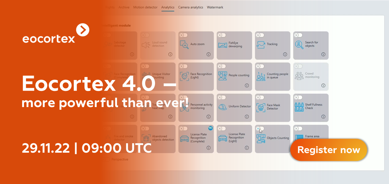 Eocortex 4.0 Online Presentation (29 Nov 2022) SecuRex Solution Limited